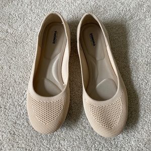 Sonoma knit flats blush beige 8.5 M